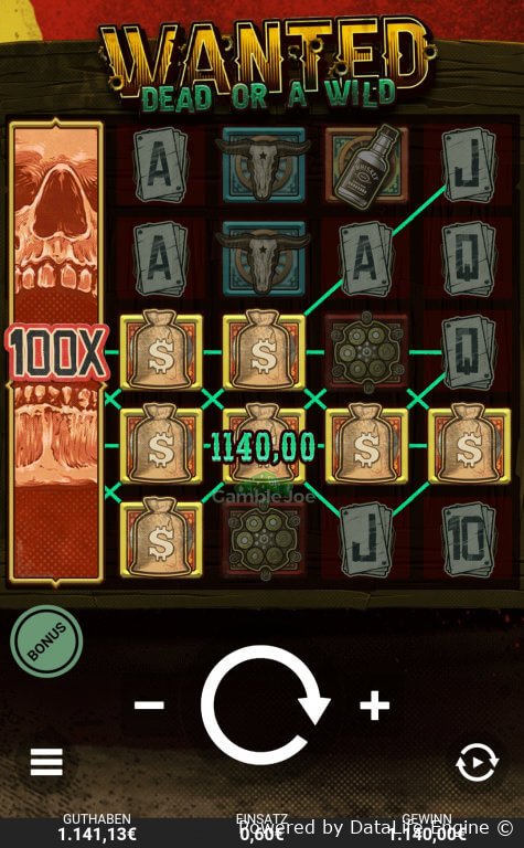 Скачать слот Wanted Dead or A Wild на андроид